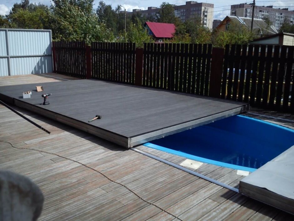 Крышки для уличных бассейнов