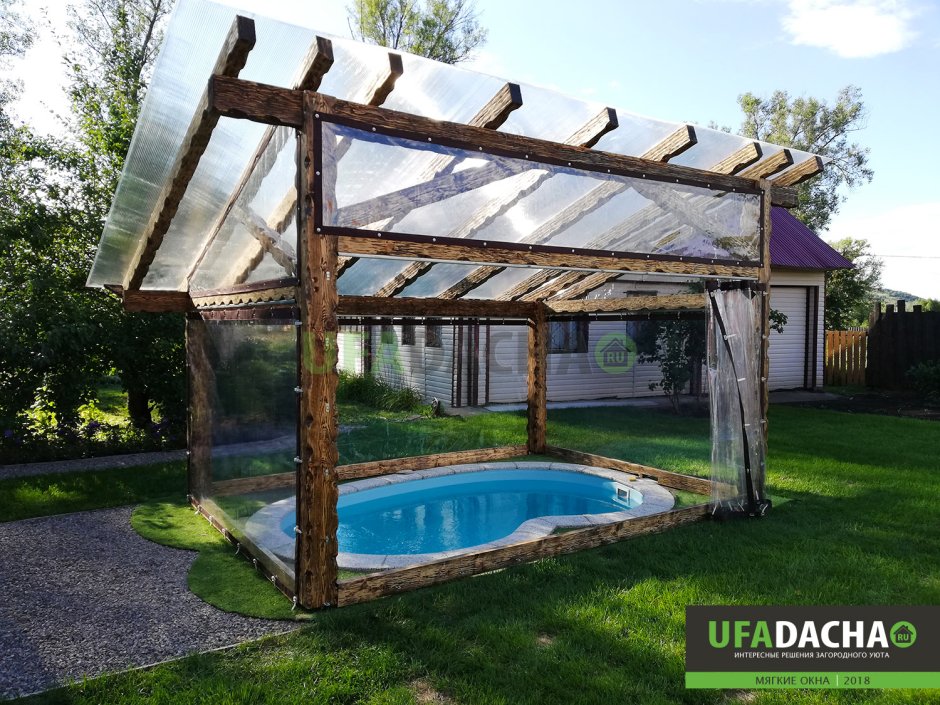 Терраса с бассейном