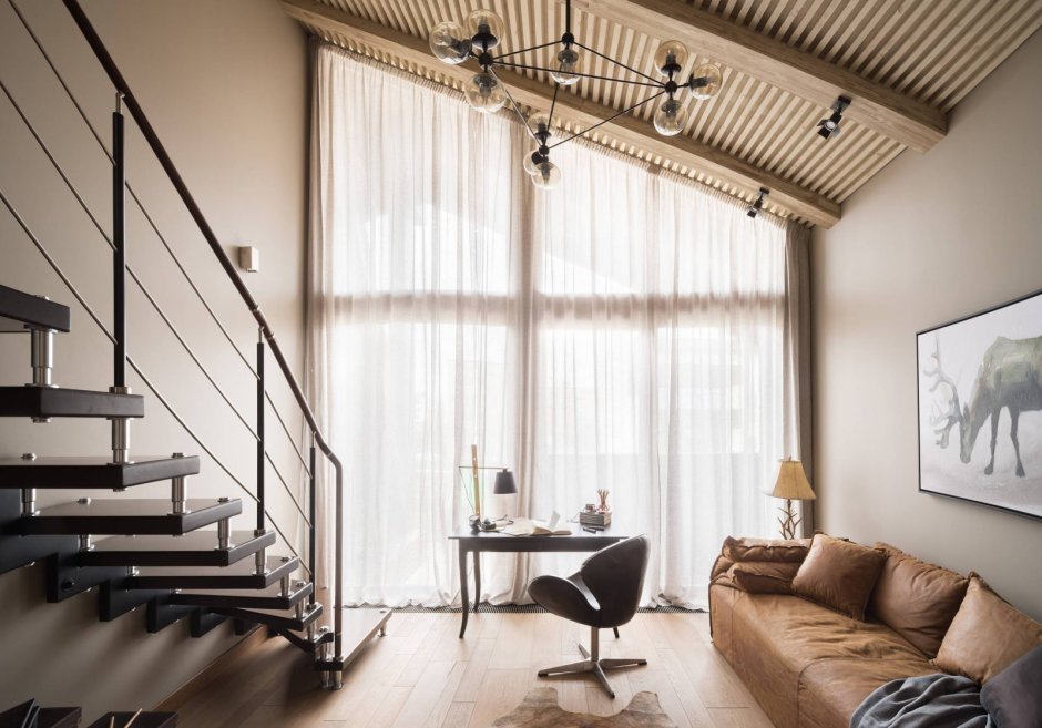 Шторы в гостиную со вторым светом