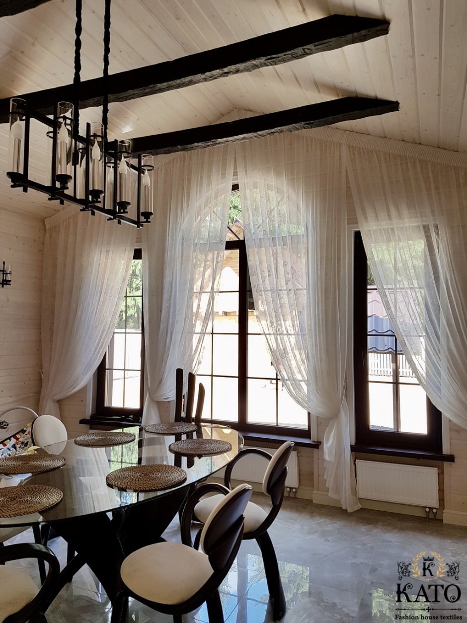 Шторы на окна со вторым светом