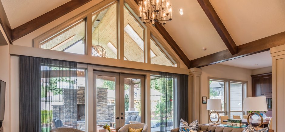 Трапециевидные окна