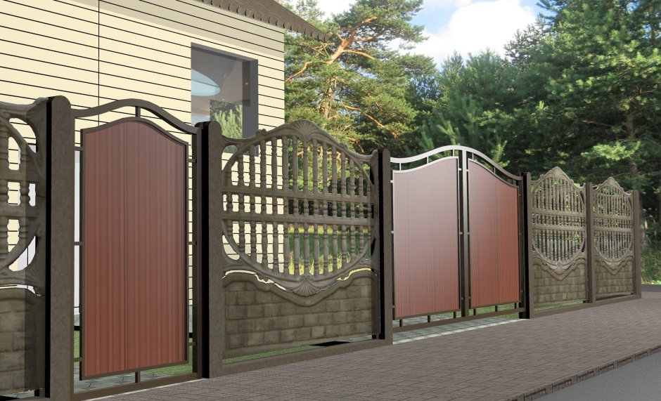Калитка и ворота для забора