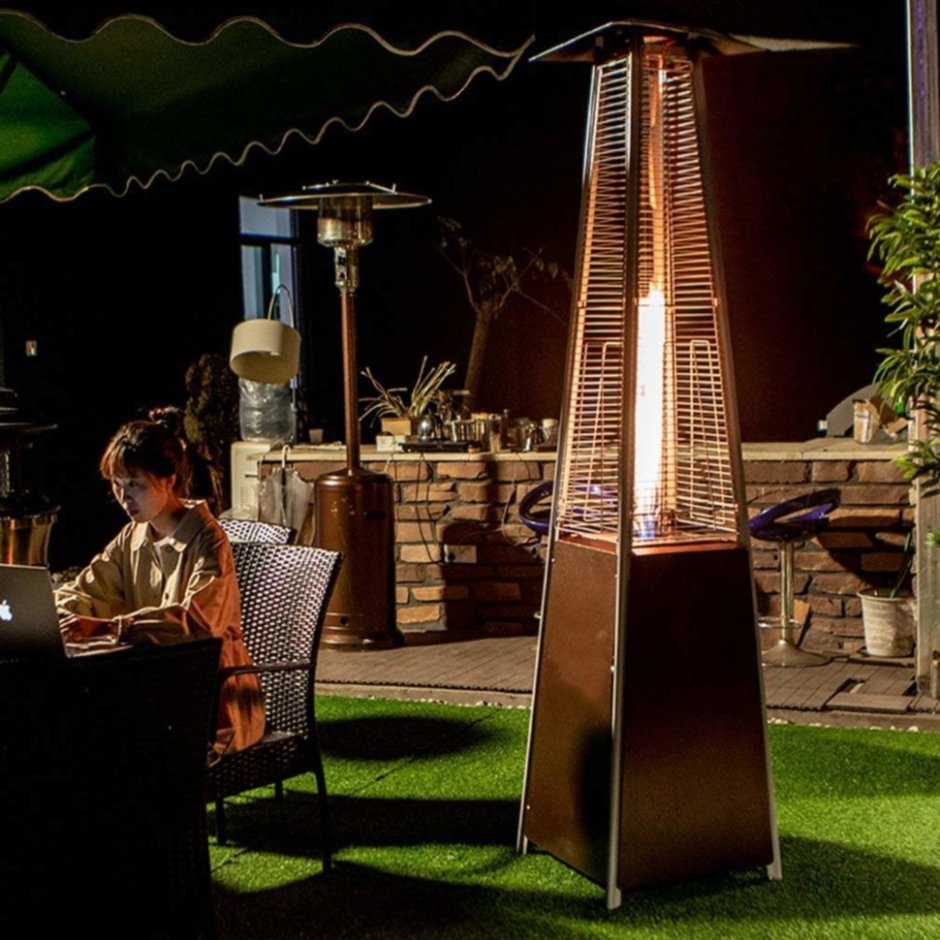 Газовый уличный обогреватель мастер лето мл5-сталь