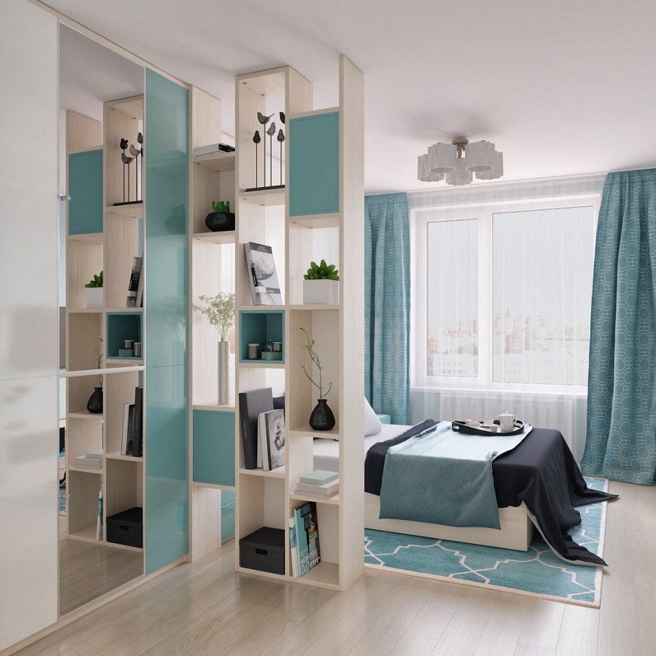 Икеа стеллажи для зонирования и перегородки