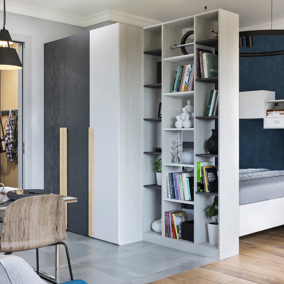 Стеллаж-трансформер «Ньютон Грэй»