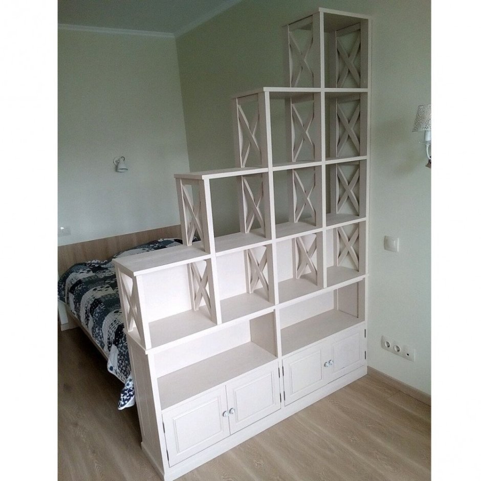 Стеллаж икеа каллакс зонирование