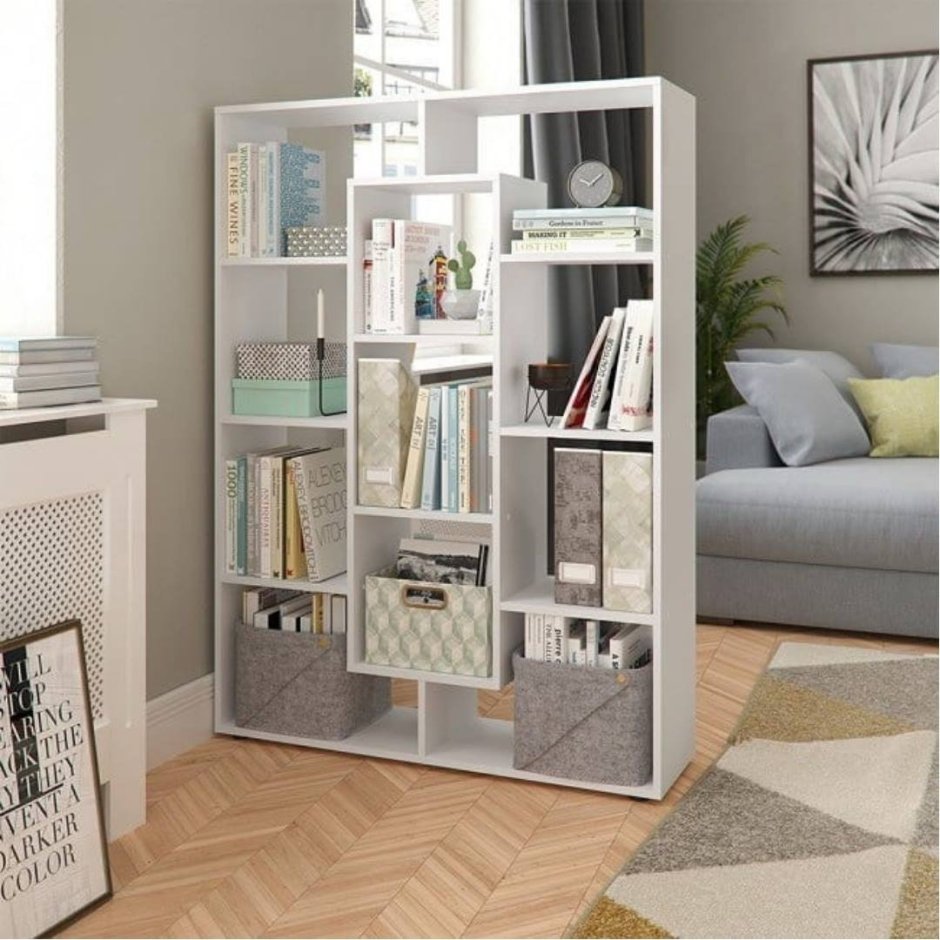 Книжный шкаф перегородка