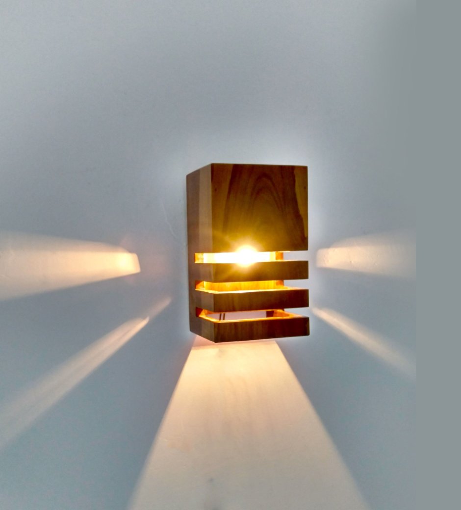 Бра настенные из дерева