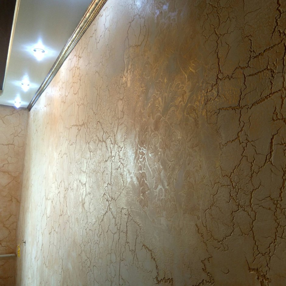 Декоративная штукатурка (венецианская) потолок