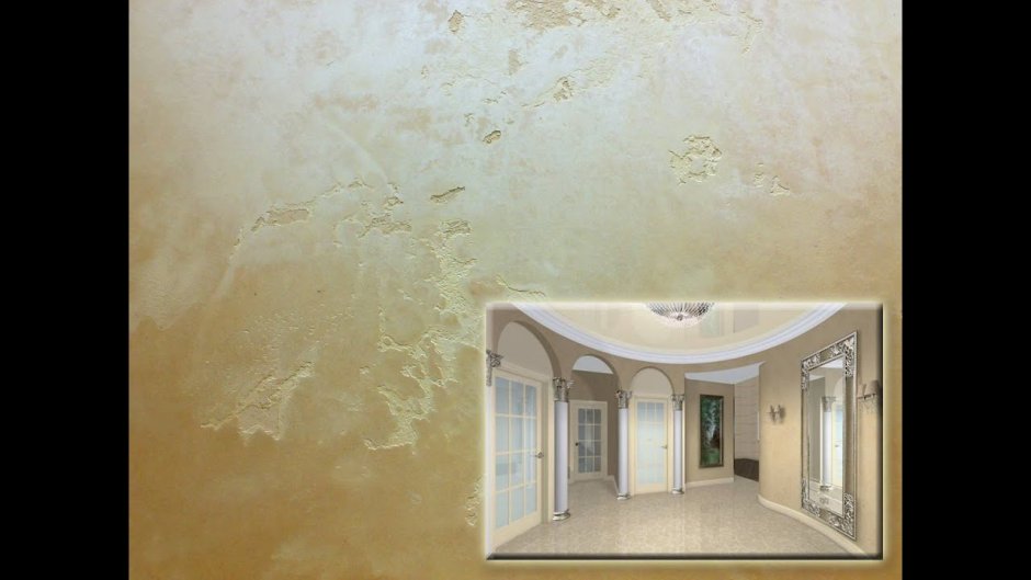 Декоративная штукатурка на потолок