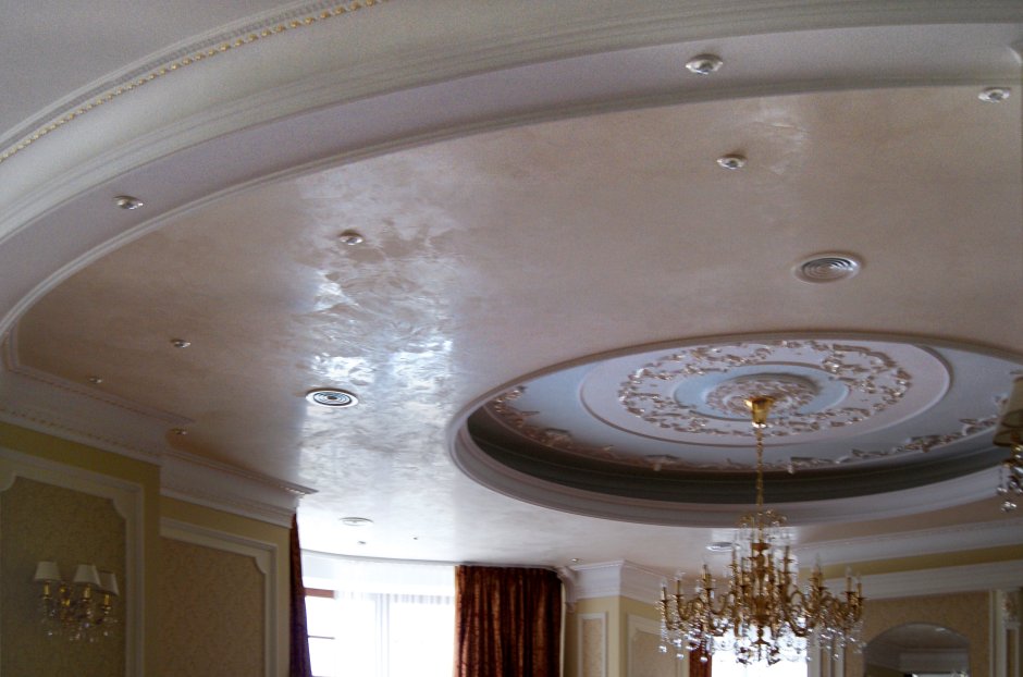 Марокканская штукатурка на кухне