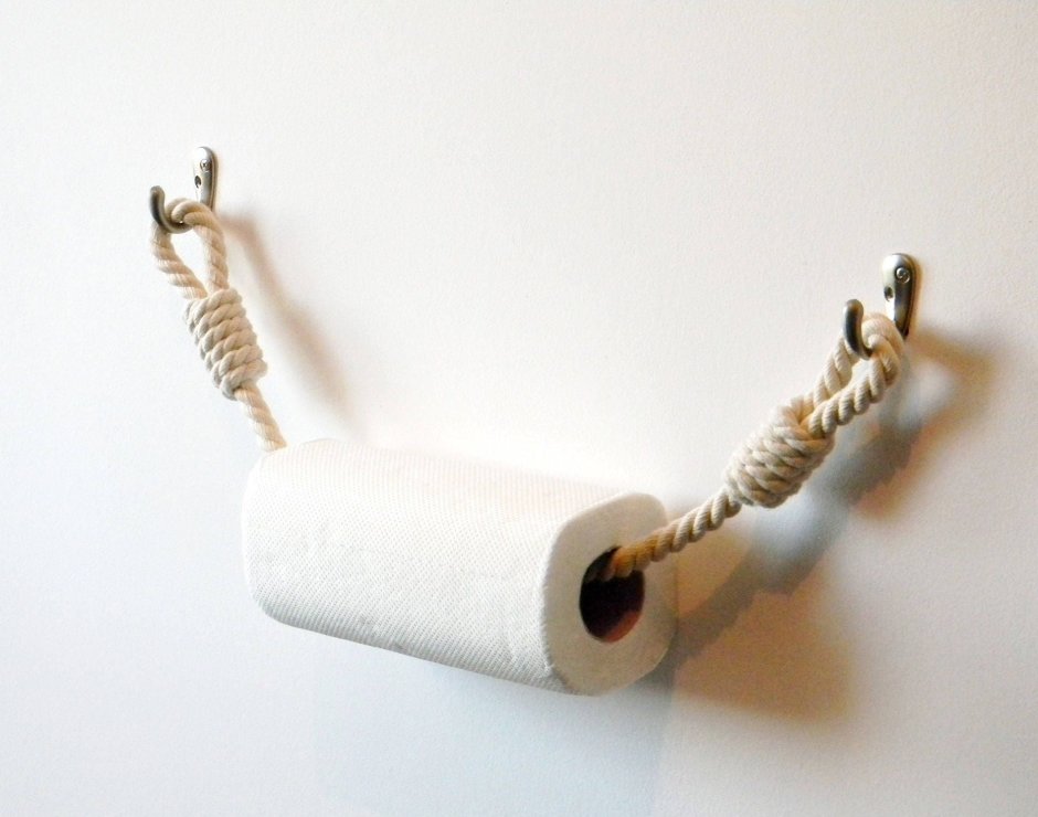 Туалетная бумага на канате