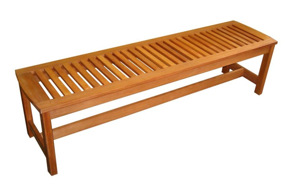 Wood Bench скамья