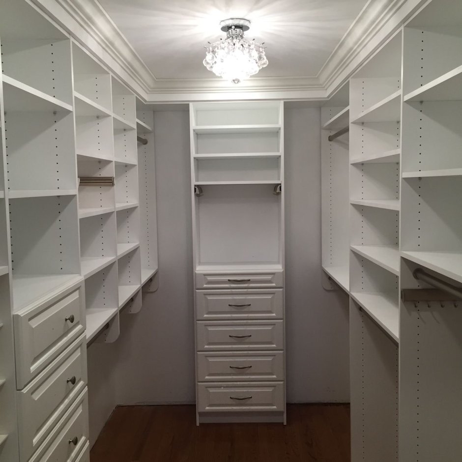 Гардеробные из гипсокартона в комнате