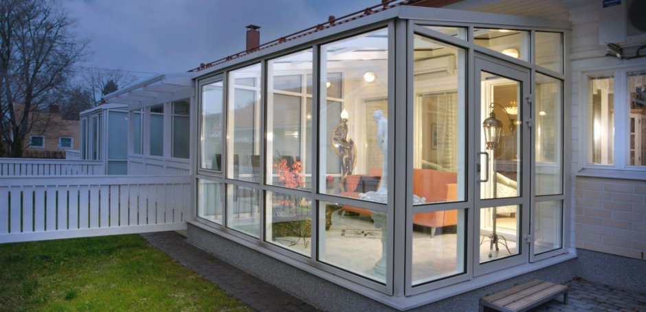 Остекление террасы