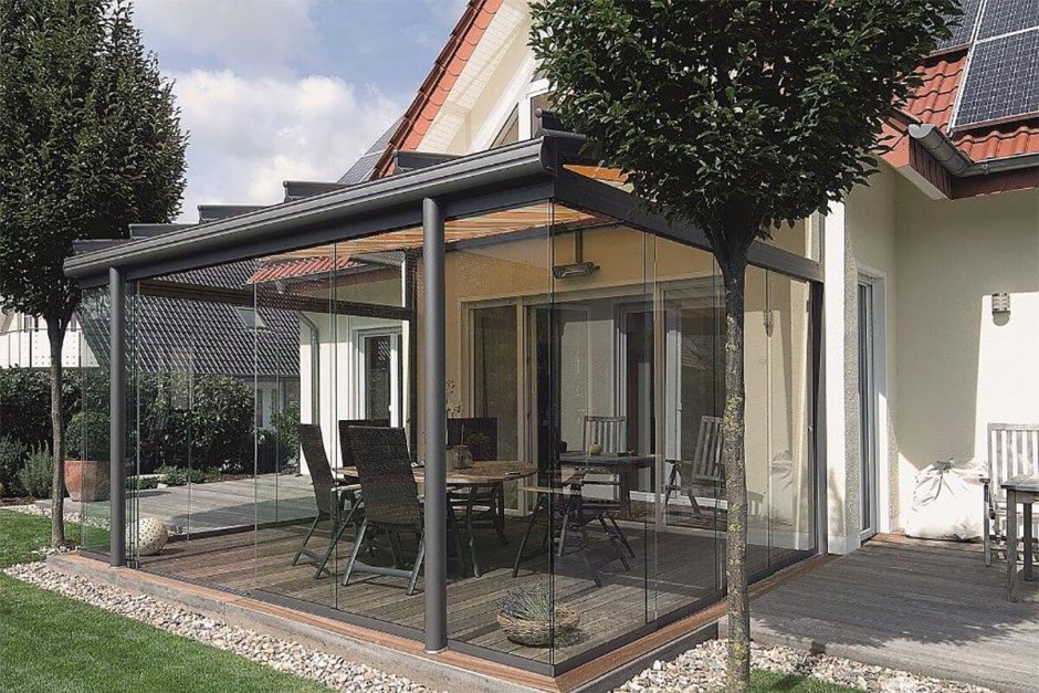 Застекленная веранда