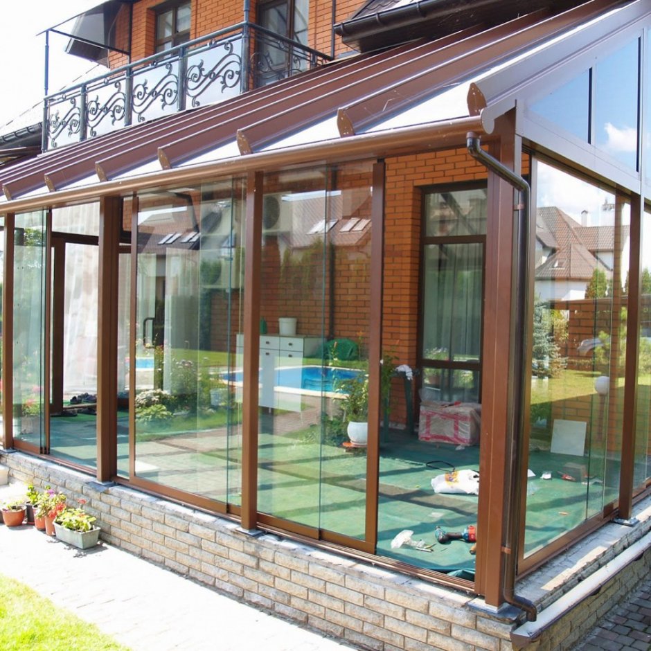 Профиль PROVEDAL остекление террасы