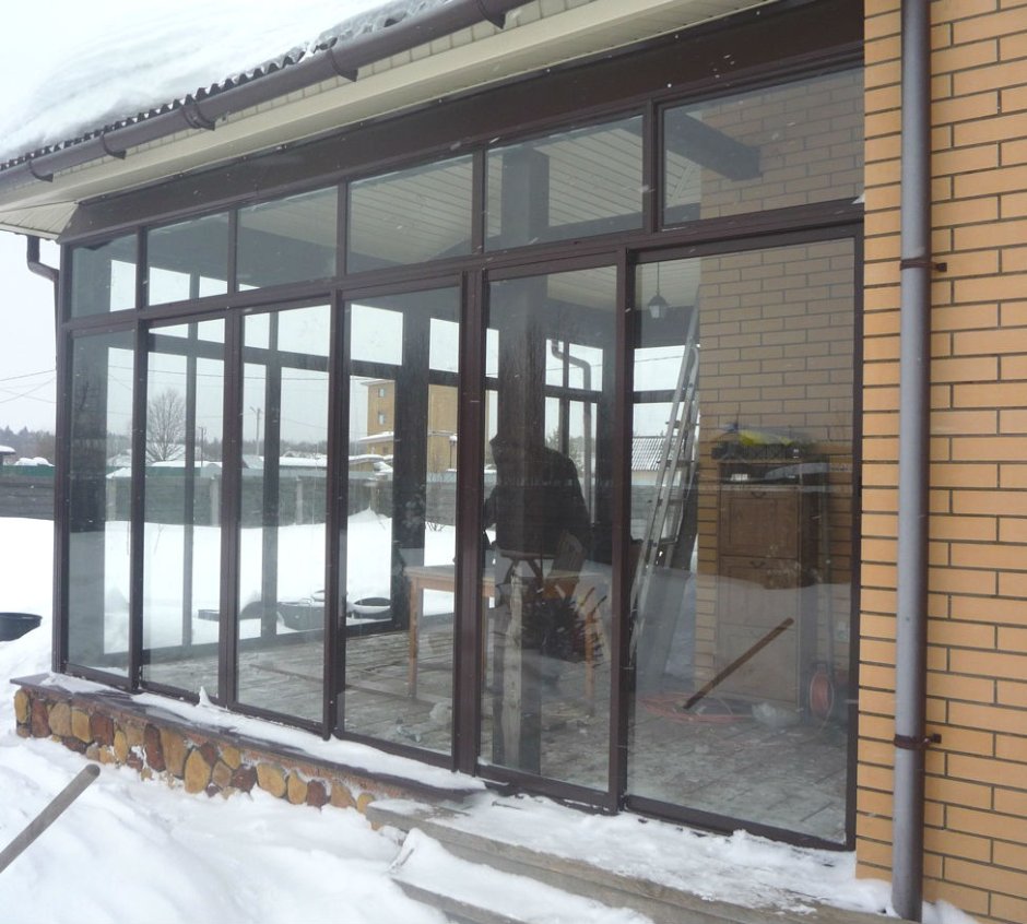 Остекление веранды PROVEDAL c640