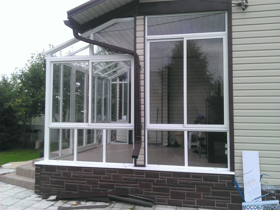 Остекление веранды PROVEDAL c640