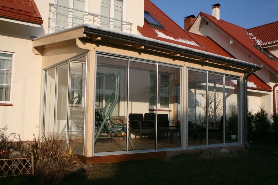 Остекление веранды PROVEDAL c640