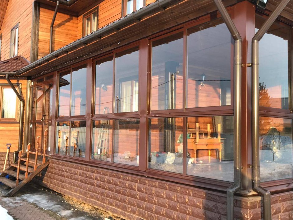 Профиль PROVEDAL остекление террасы