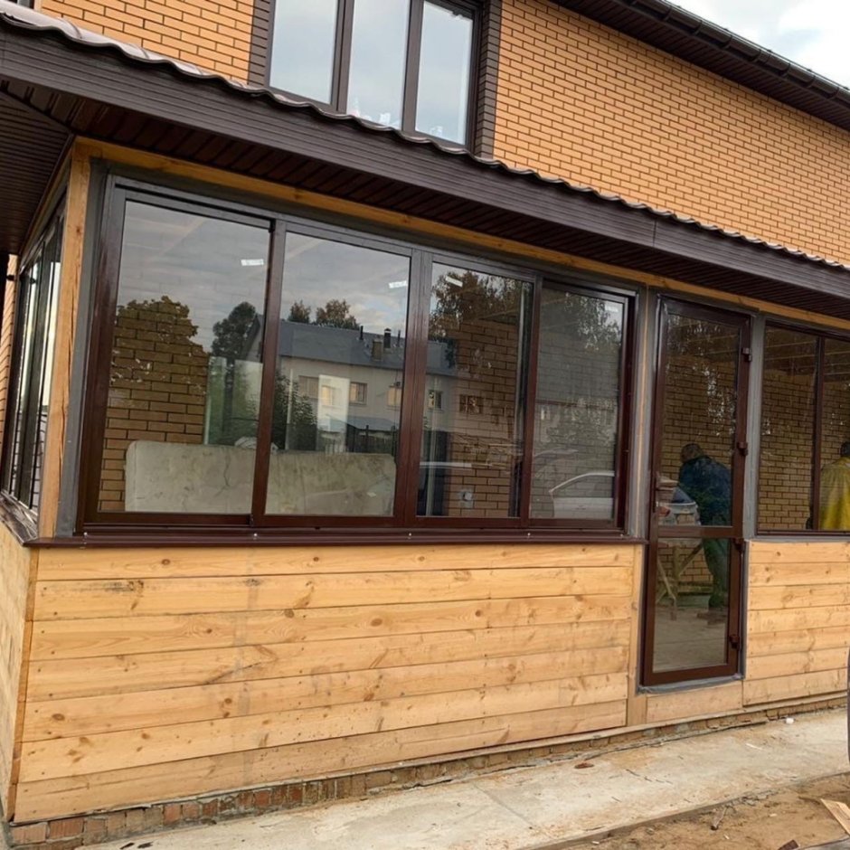 Окна КБЕ остекление террасы