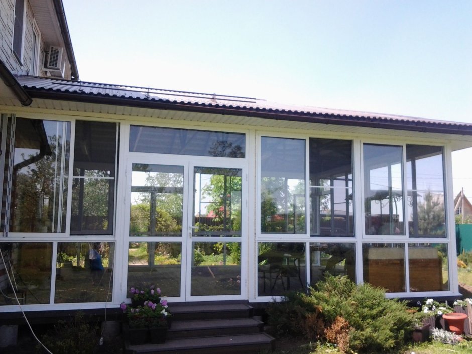 Застекленная веранда