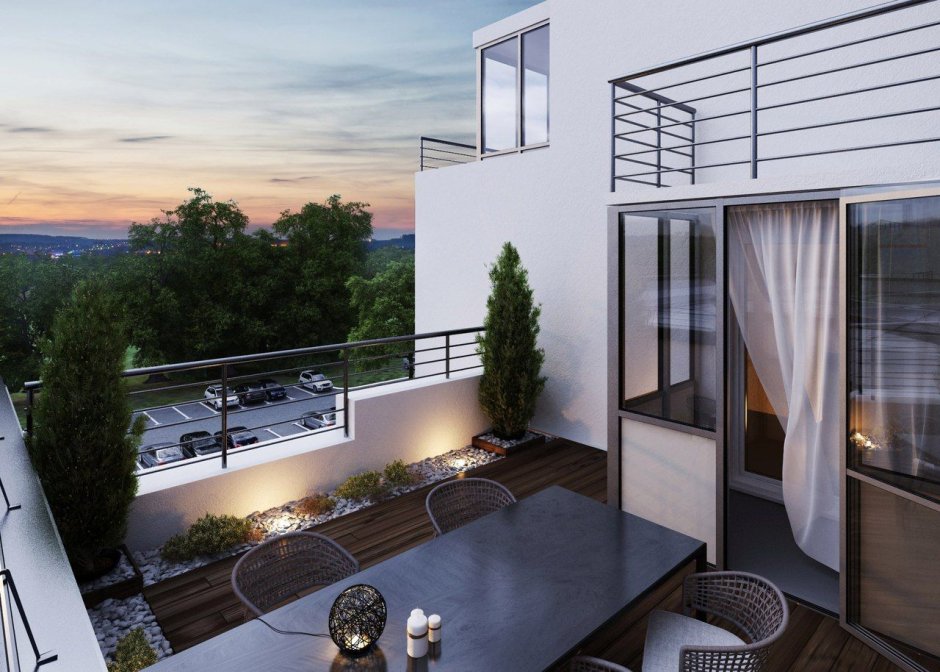 Терраса на Верхнем этаже