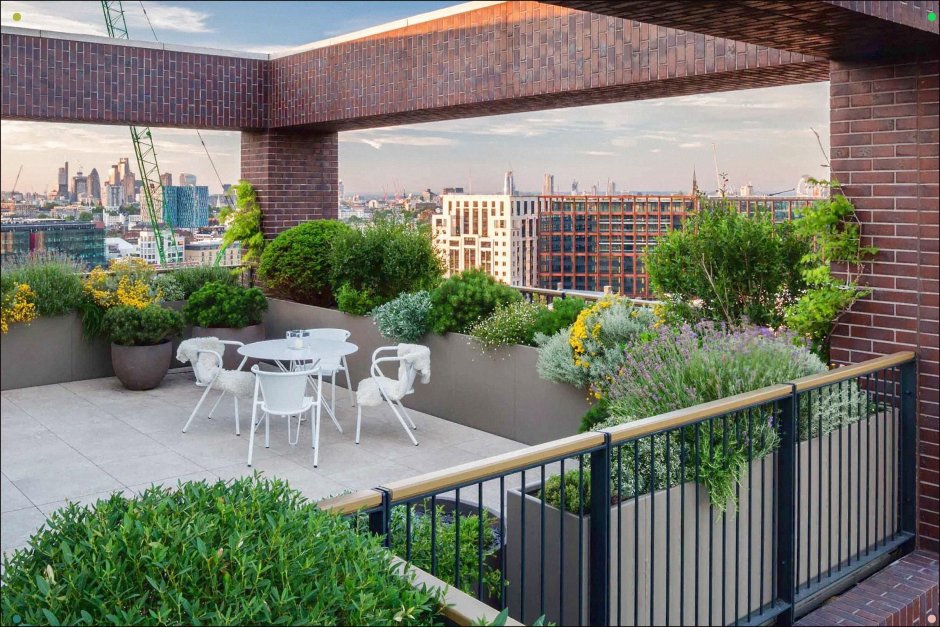 Сад на крыше Ванкувер Кайзер центр