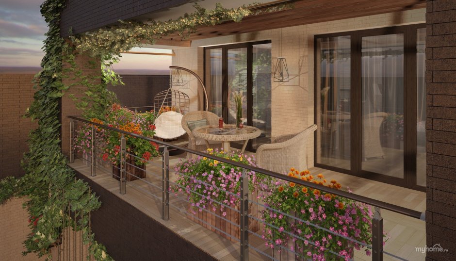 Балкон в частном доме