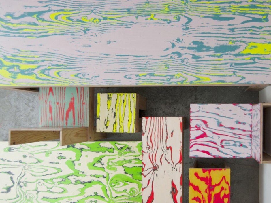 Разрисованная фанера