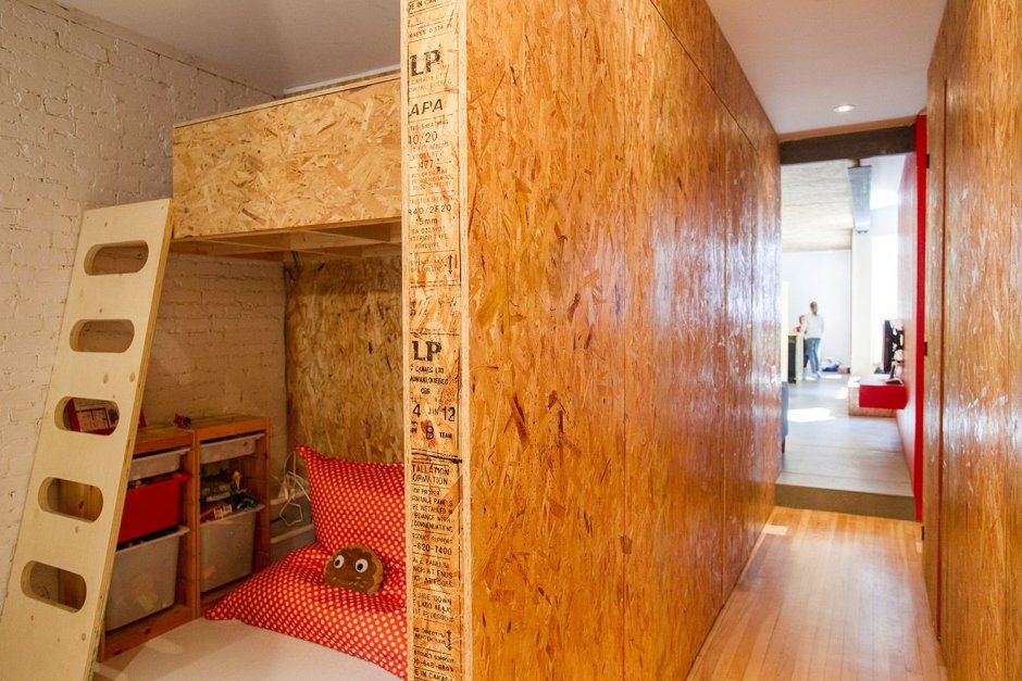 Стены из ОСП-3 (ОSB-3) 18x1220x2440 мм