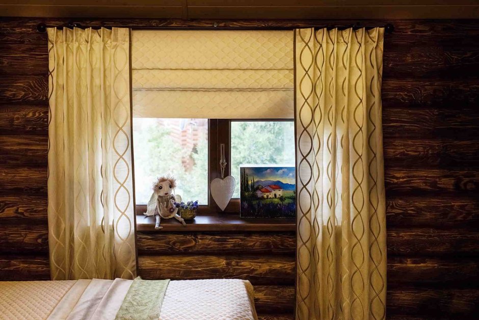 Шторы в предбанник