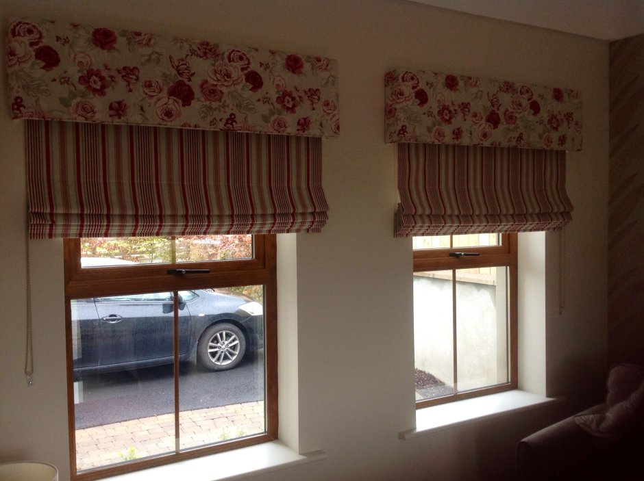 Римская штора на балкон
