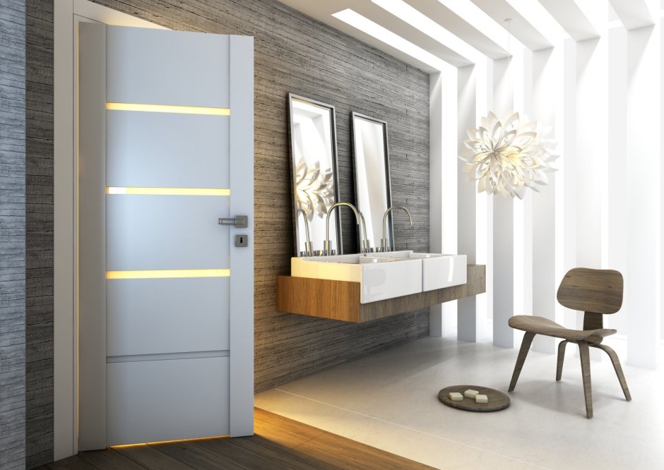 Двери для ванной комнаты