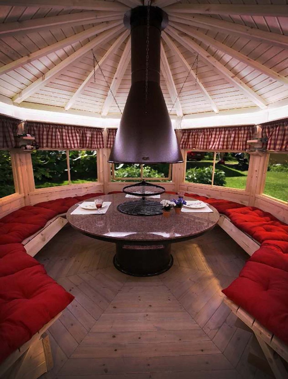 Финские беседки гриль Jalotakka