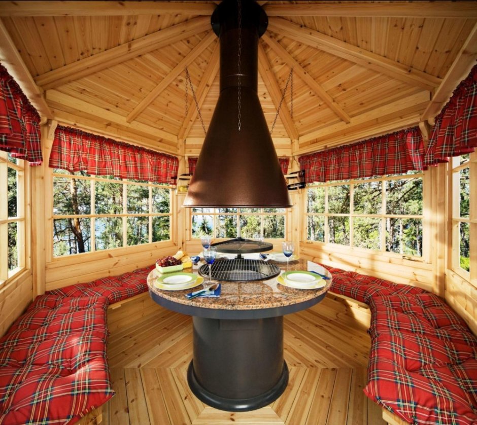 Финские беседки гриль Jalotakka