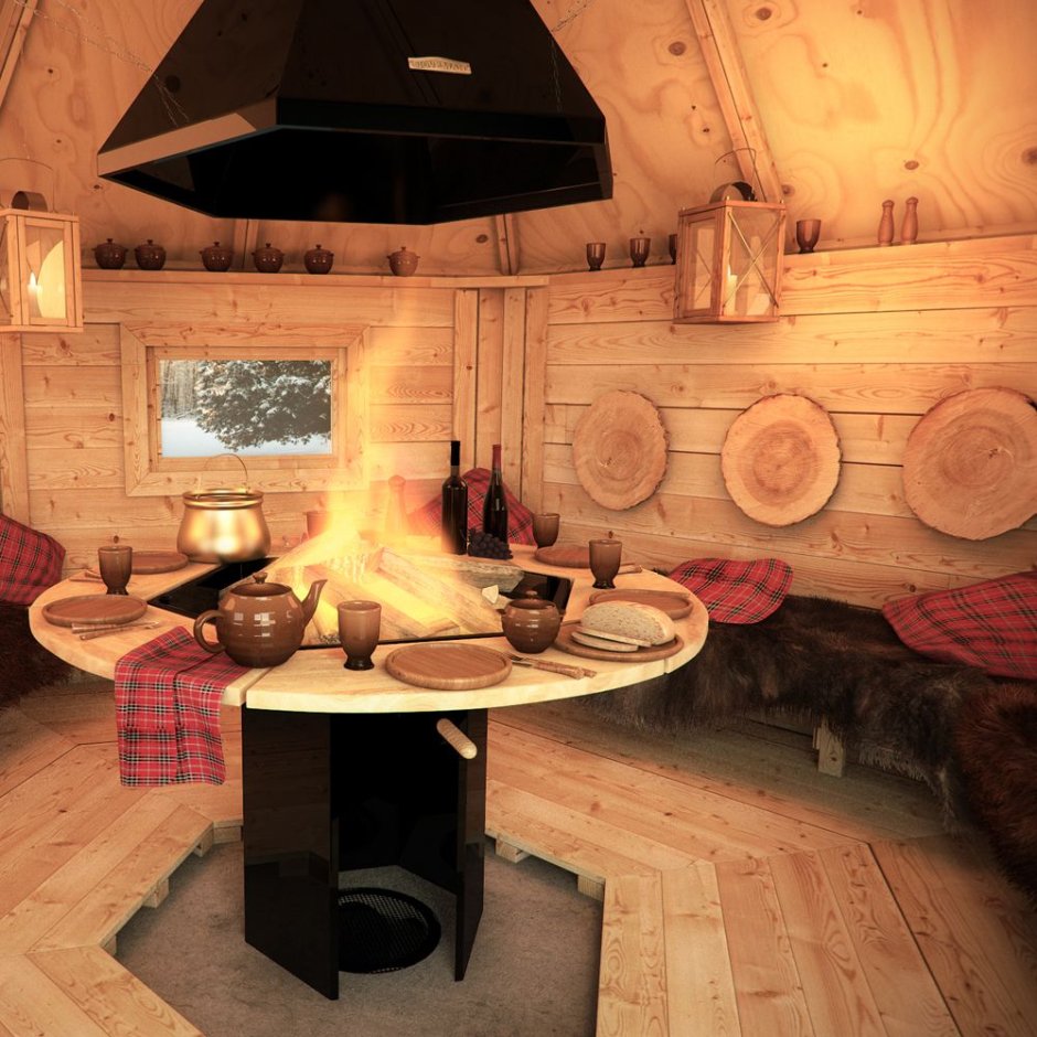 Финские беседки гриль Jalotakka