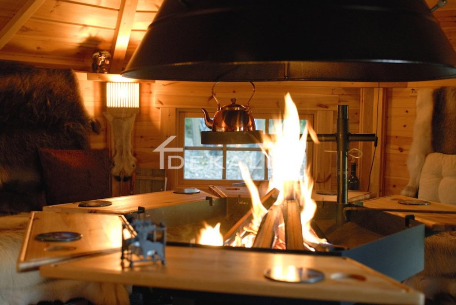 Веранда с мангальной зоной