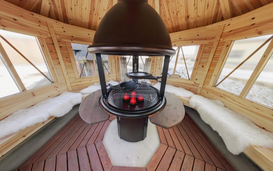 Гриль домик геосфера