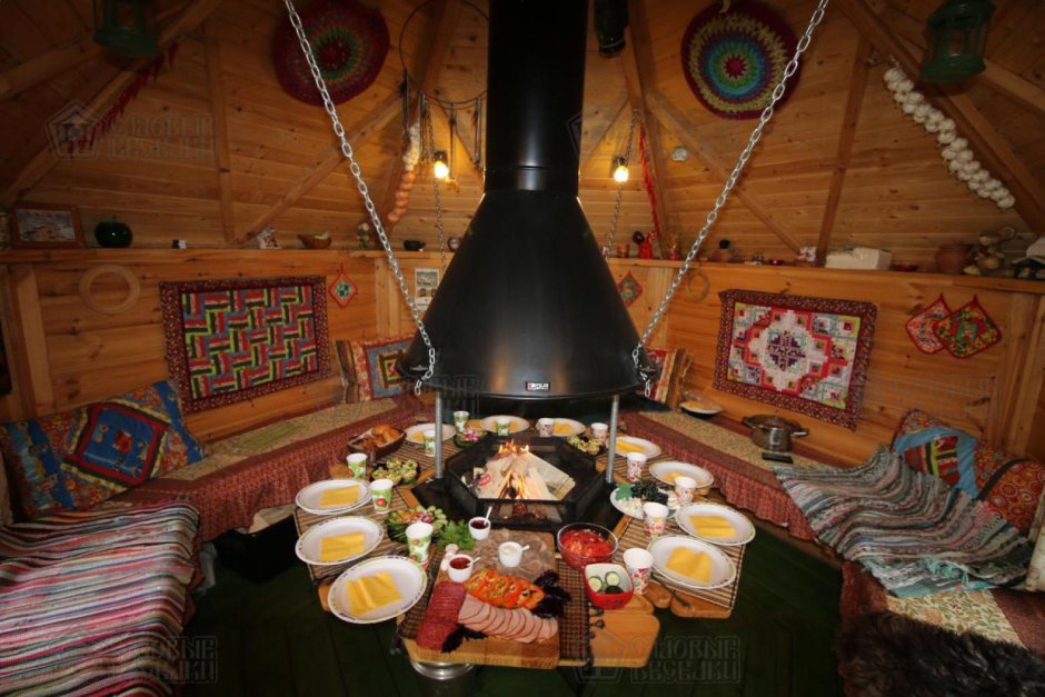 Беседка 3х3 с мангалом