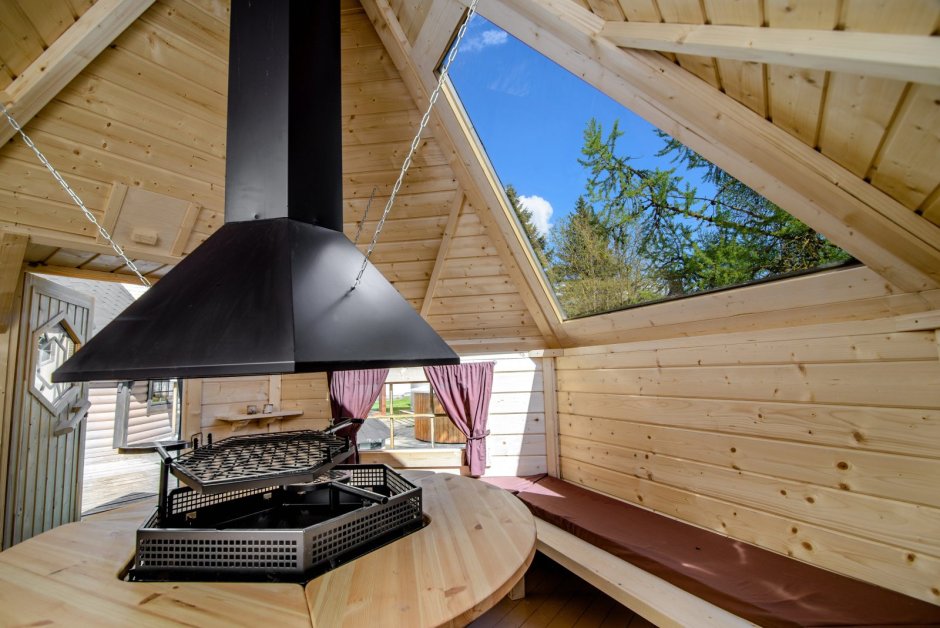 Гриль домик Скандинавия