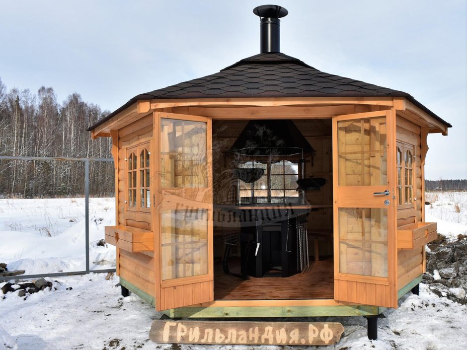 Гриль домик геосфера