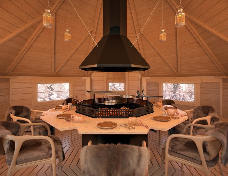 Теплая беседка