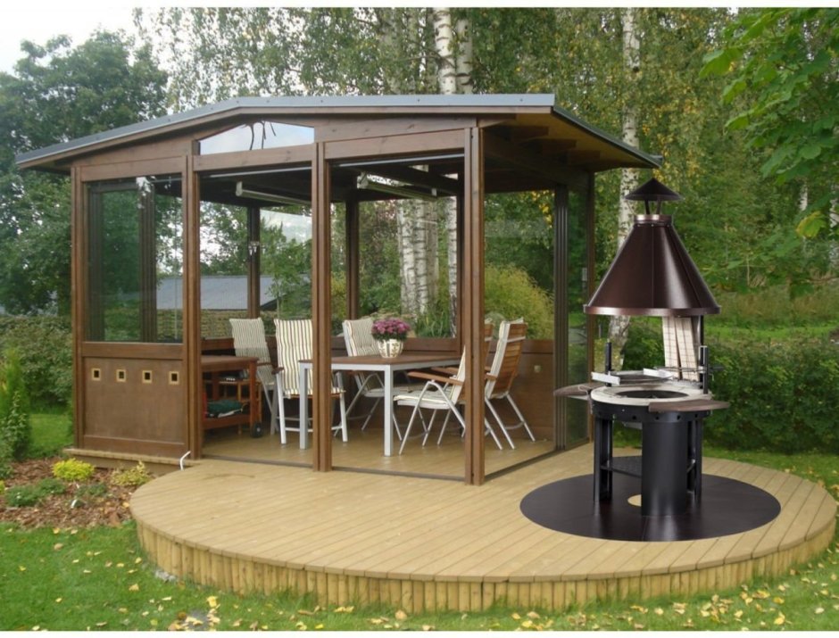 Наташинские пруды гриль домики