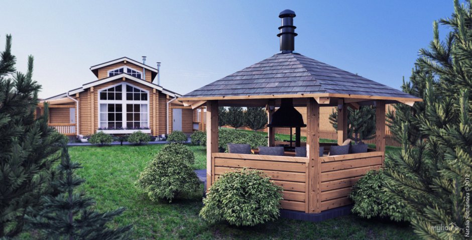 Финский дровяной гриль LAPPIGRILL-BBQ