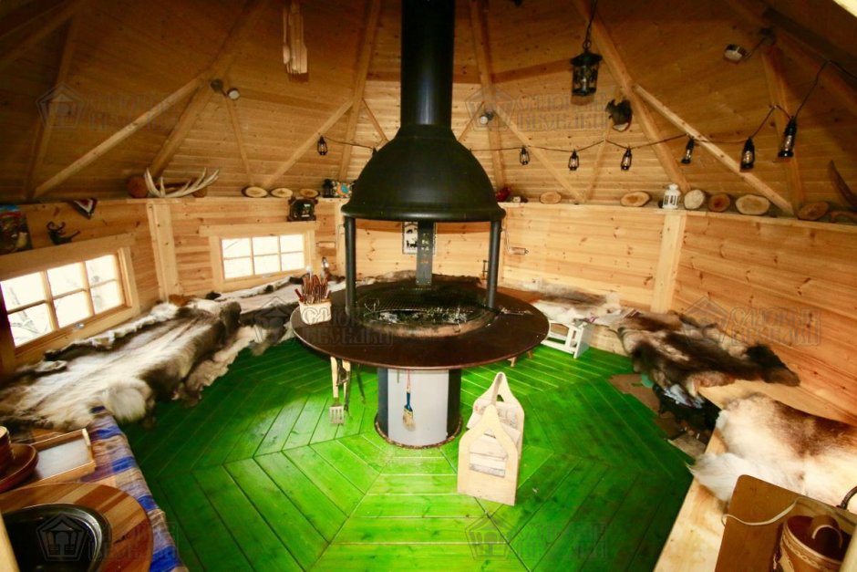 Финский гриль домик Лапландия