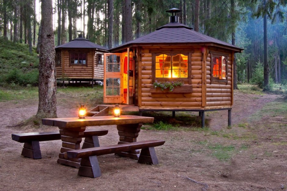 Гриль домик Лапландия