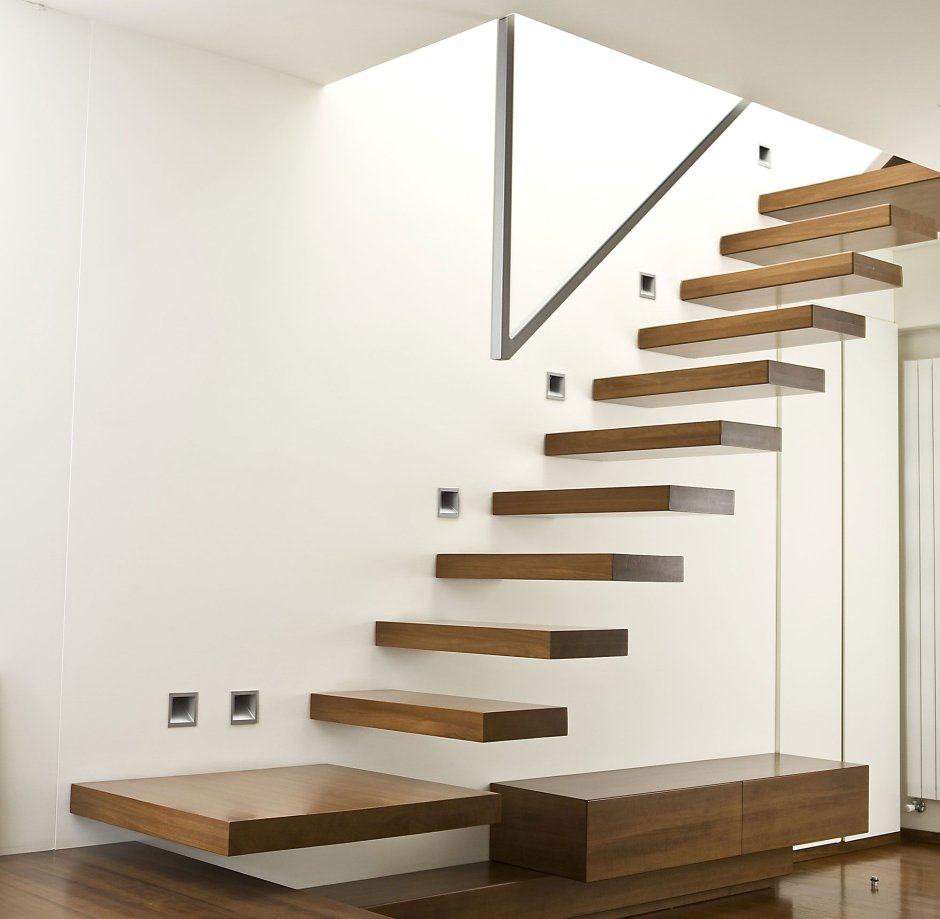 Лестницы в минималистическом стиле