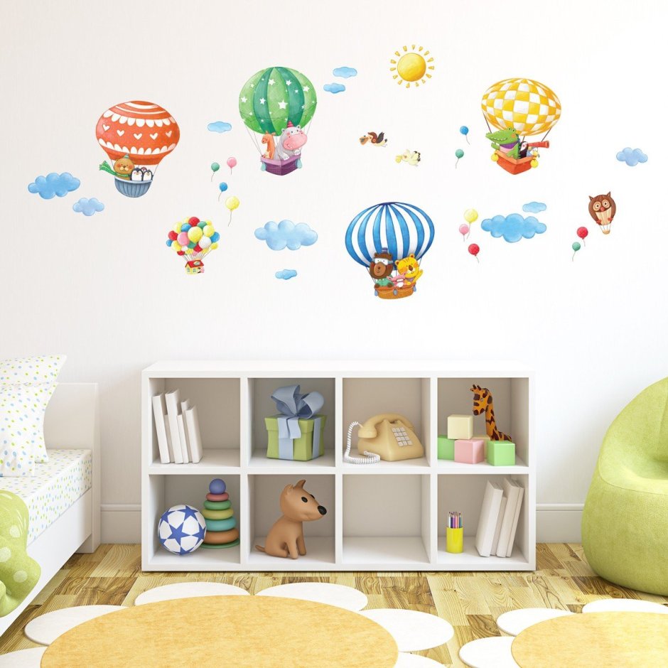 Воздушный шар в детскую комнату